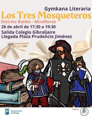 Gymkana Literaria Los Tres Mosqueteros 26 abril